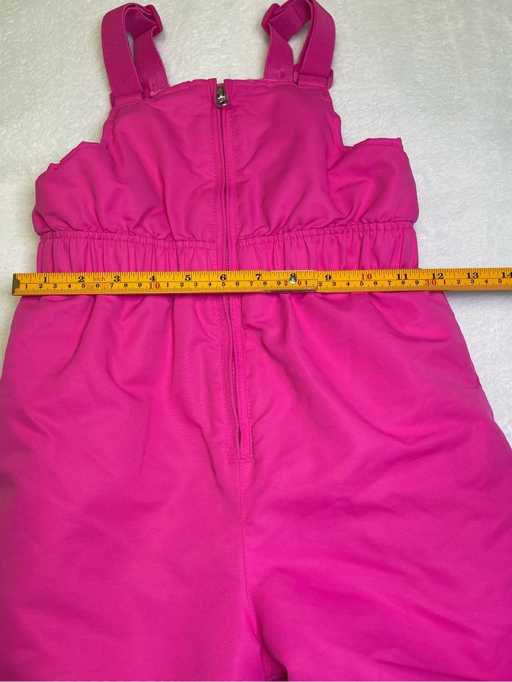 Healthtex Toddler Girls 5T Electric Pink Insulated Winter Snow Bib Overalls